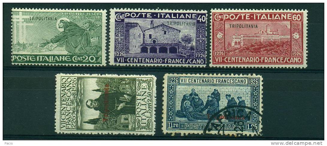 TRIPOLITANIA 1926 S.FRANCESCO MNH** - Tripolitania