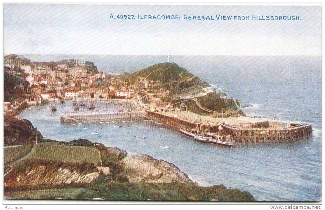 ILFRACOMBE - General View From Hillsborough - Ilfracombe