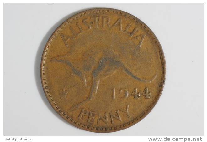 Australia - Penny - 1944 - George VI - Penny