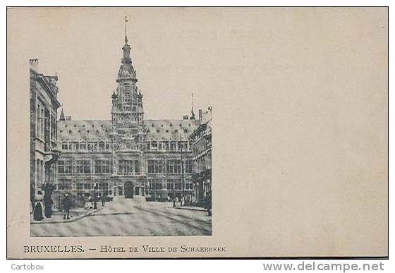 Bruxelles (Brussel), Hotel De Ville De Schaerbeek - Pubs, Hotels, Restaurants