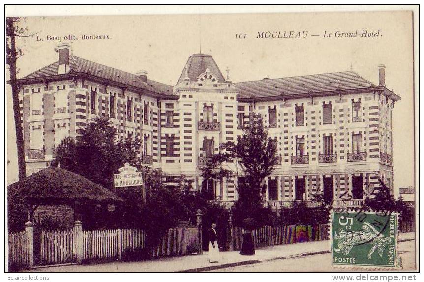 Gironde...33...Le Moulleau..Le Grand Hotel...voir Scan Et/ou Annotation - Autres & Non Classés