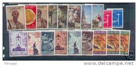 Vatican City-1967 Full  Year  MNH - Full Years