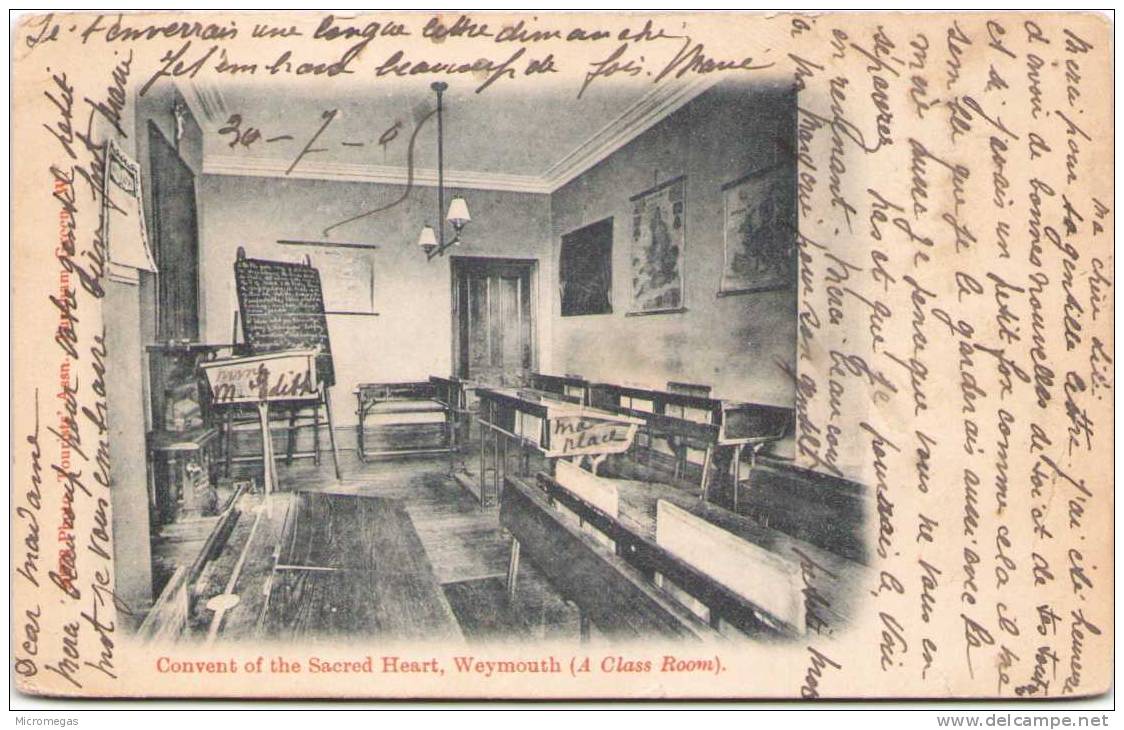 Convent Of The Sacred Heart - Weymouth (A Class Room) - Weymouth