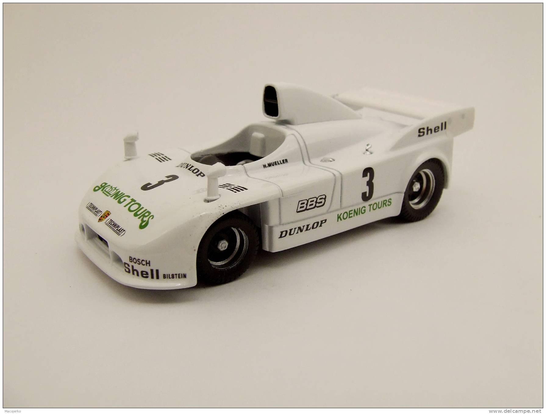 Best 9346, Porsche 908/04 Nürburgring´81 #3, Müller - Brunn, 1:43 - Best Model