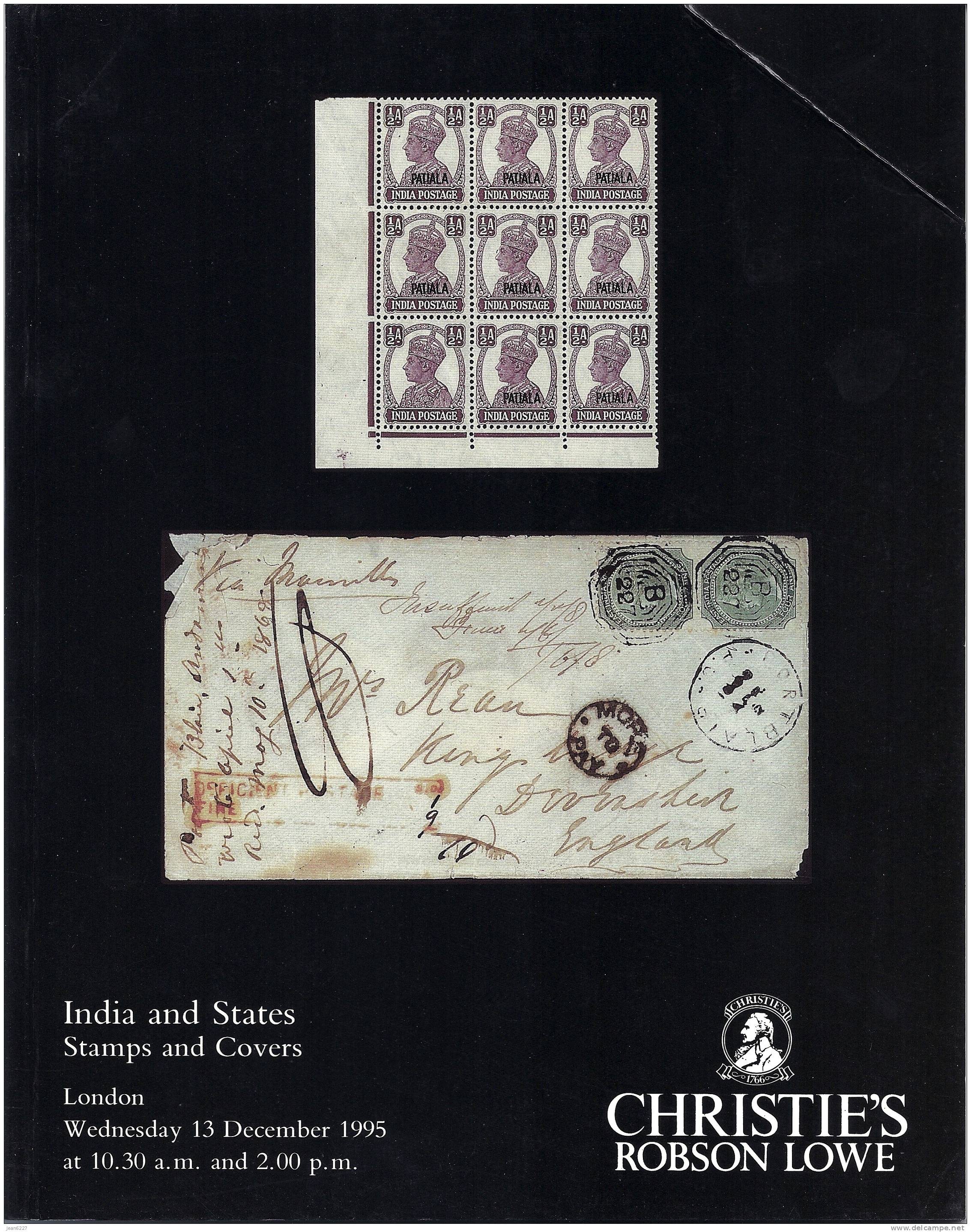 Christies Auctions - India And States - Catalogues De Maisons De Vente