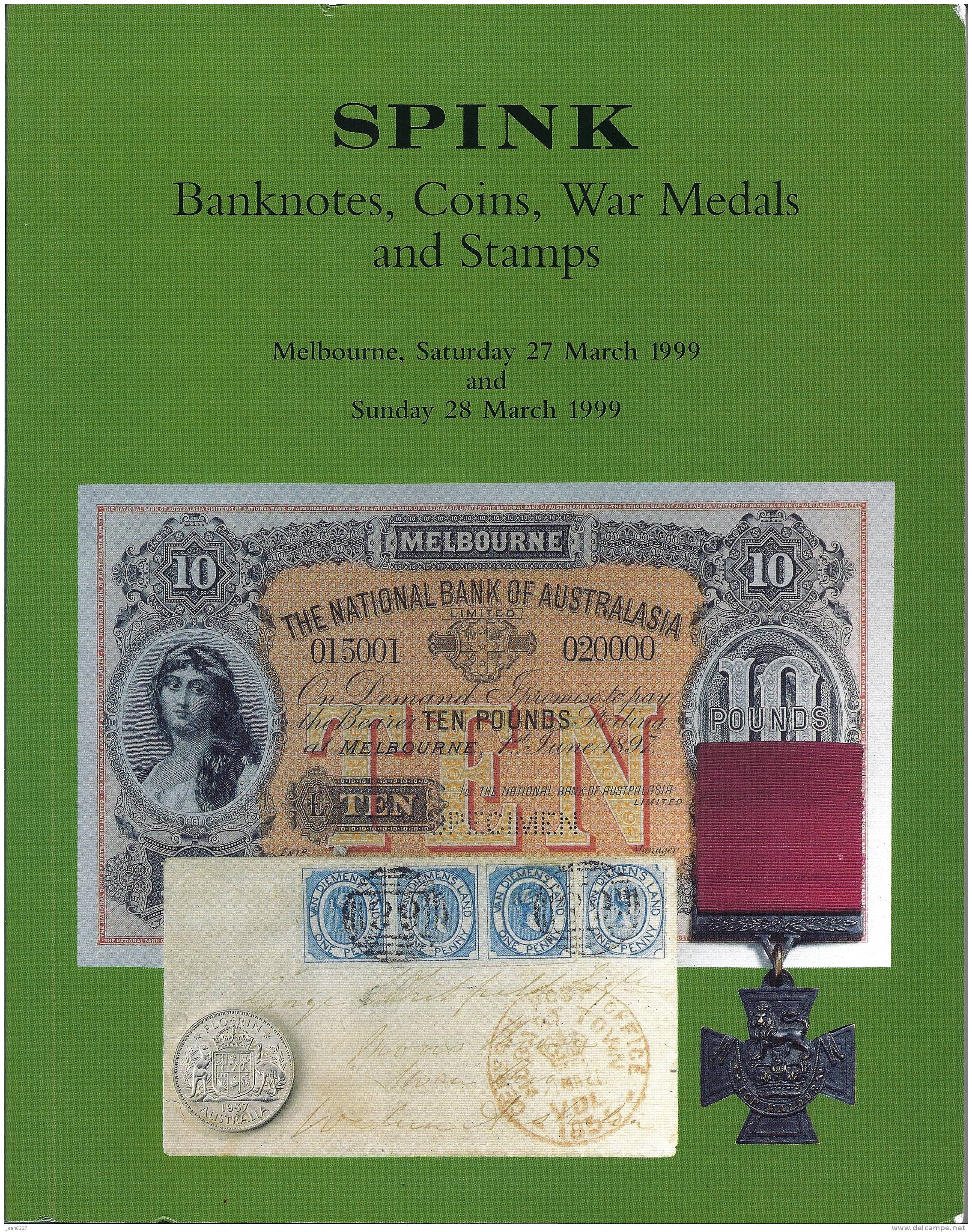 Spink Auctions - Australia - Catalogues For Auction Houses