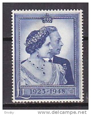 P1962 - GRANDE BRETAGNE Yv N°238 * - Unused Stamps
