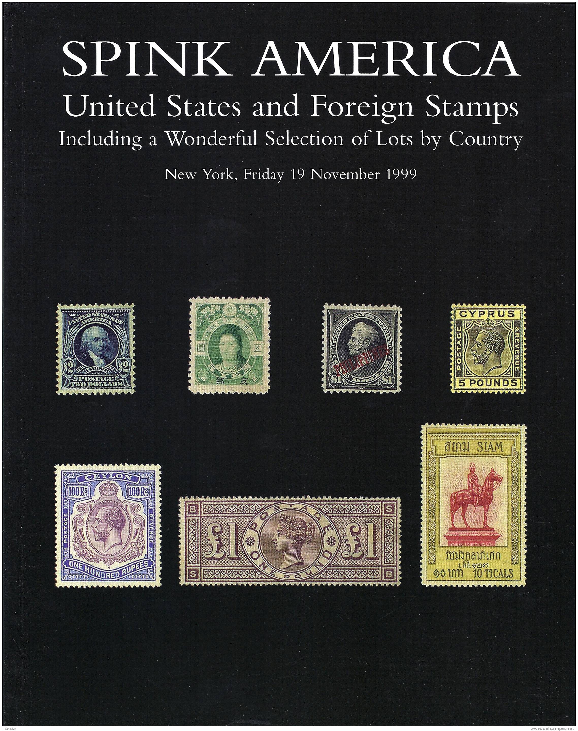 Spink Auctions - United States And Foreign - Catalogues For Auction Houses