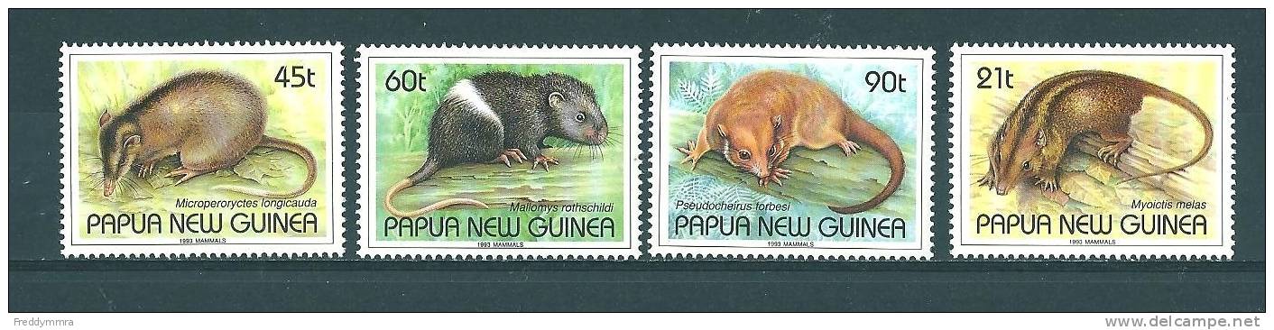 Papouasie Et Nouvelle-Guinée:  672/ 675 ** - Rodents