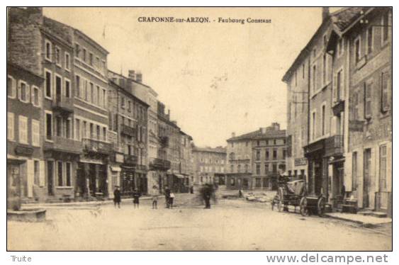 CRAPONNE-SUR-ARZON FAUBOURG CONSTANT - Craponne Sur Arzon