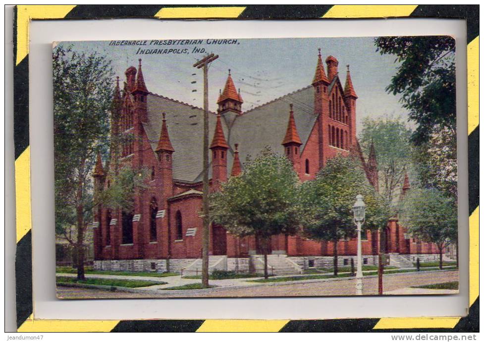 TABERNACLE PRESBYTERIAN CHURCH. INDIANPOLIS.  1909 - Indianapolis