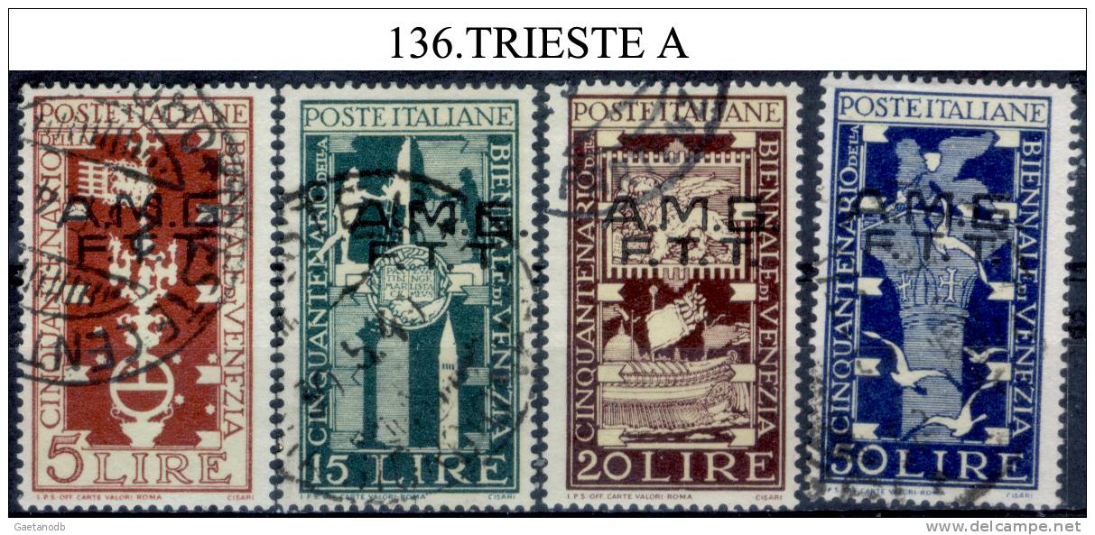 Trieste-A-F0136 - Afgestempeld