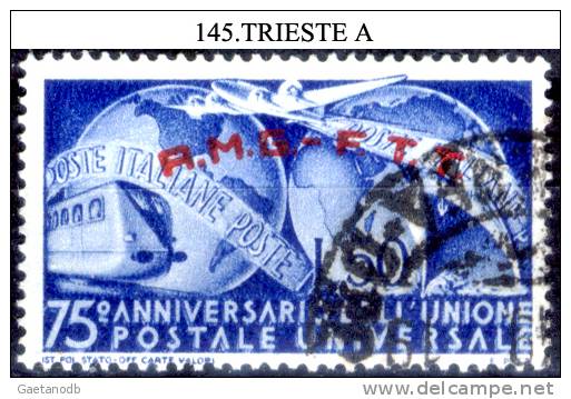 Trieste-A-F0145 - Afgestempeld