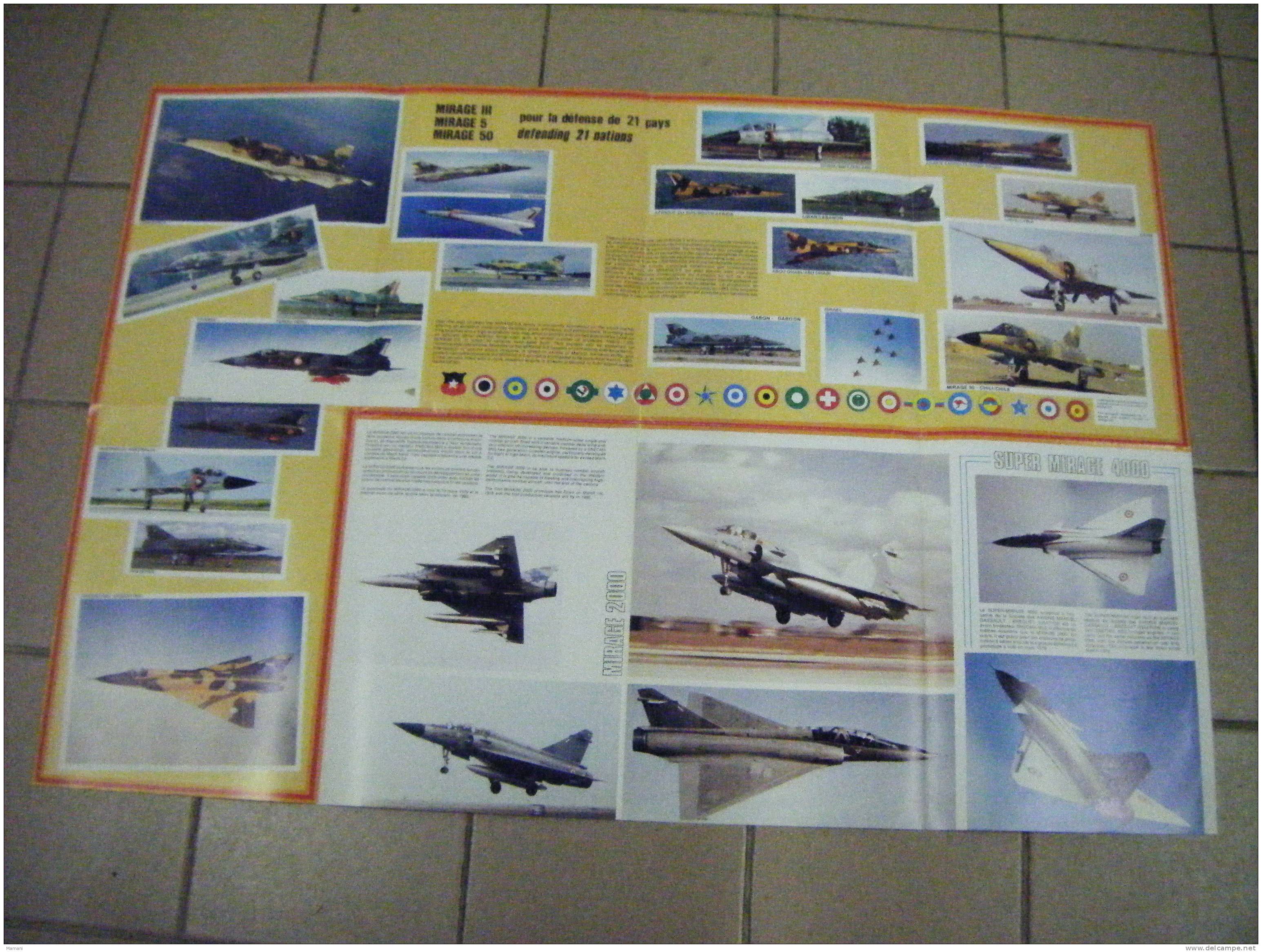 Publicite Avions Marcel Dassault Breguet Aviation -avions De Combat-- - Aviation