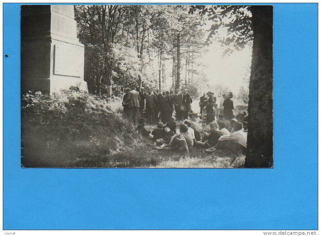 79 La MOTHE (Mr Le Curé Vricourt - Mr Boyé ) 1934 Carte Photo - La Mothe Saint Heray