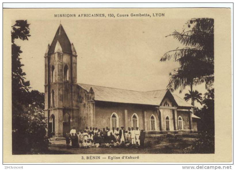 C 6430  - BENIN - église D´Esburé  - CPA - - Benin