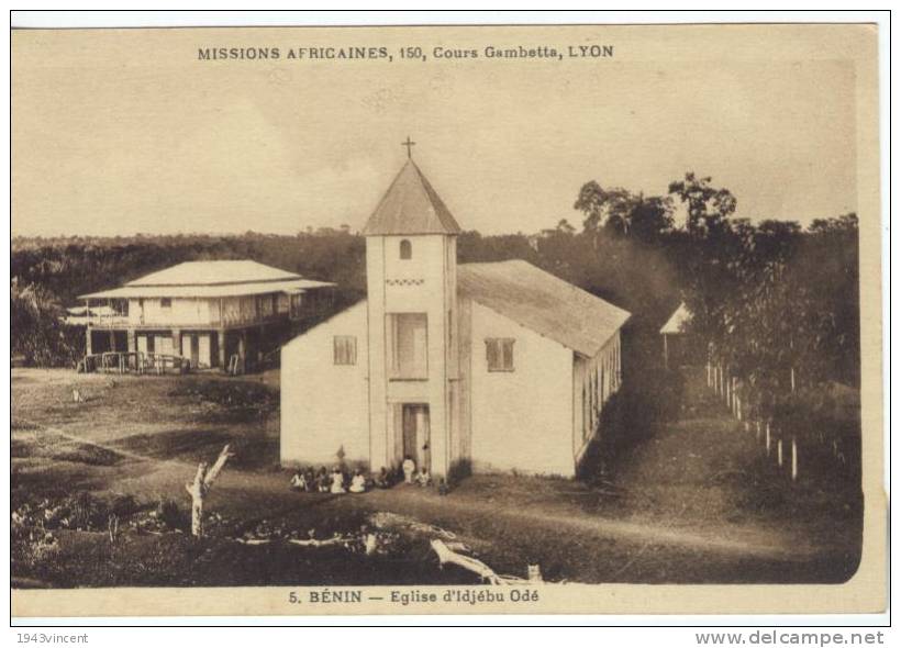 C 6432  - BENIN - église D´Idjébu Odé - CPA - - Benin