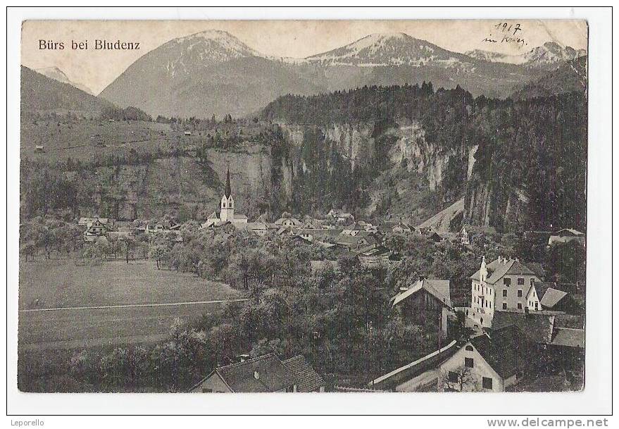 AK BÜRS B.BLUDENZ Ca.1910  //  D*3226 - Bludenz