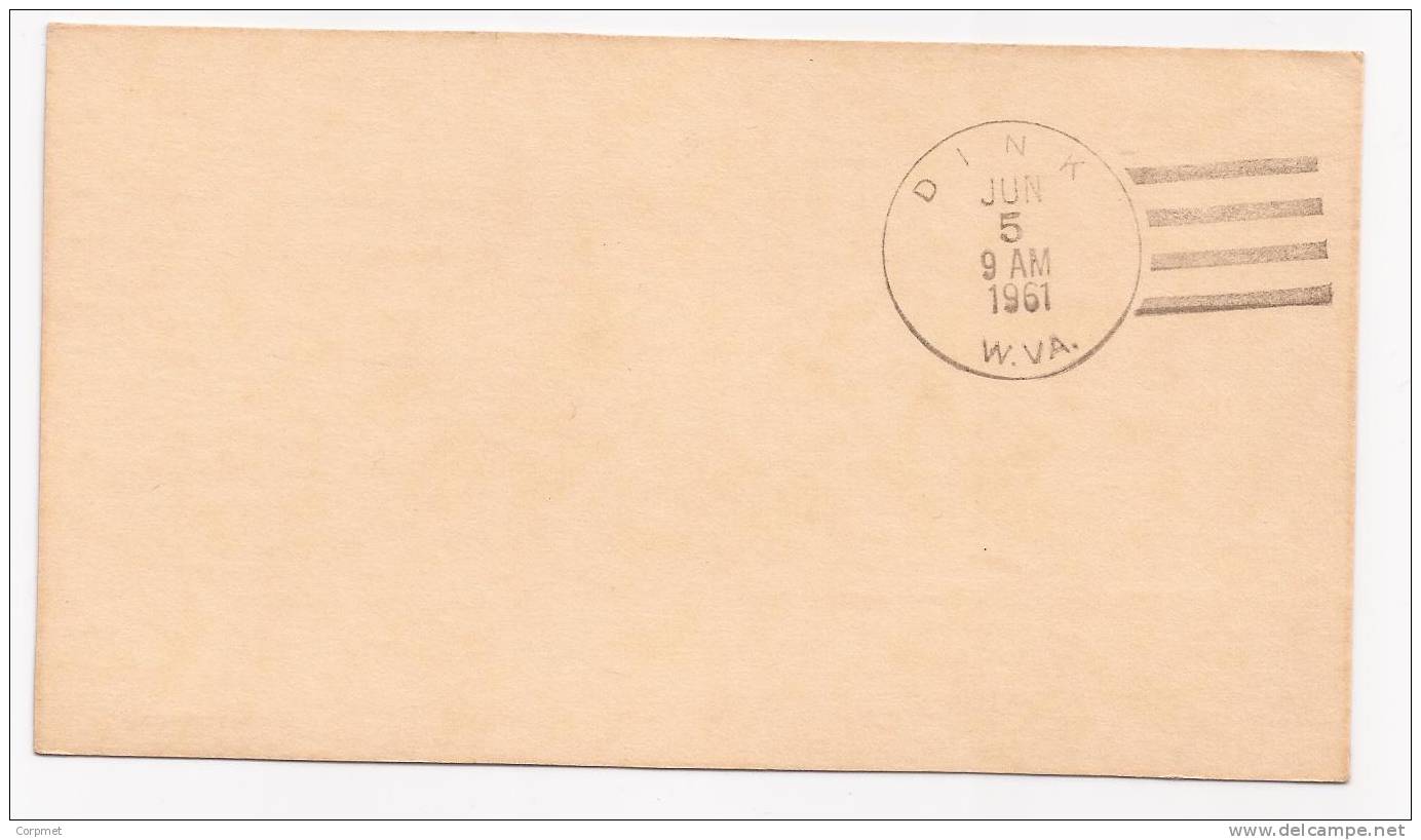 US - 1961 PROOF? Of Cancellation On Card From DINK - W. VA. - Other & Unclassified