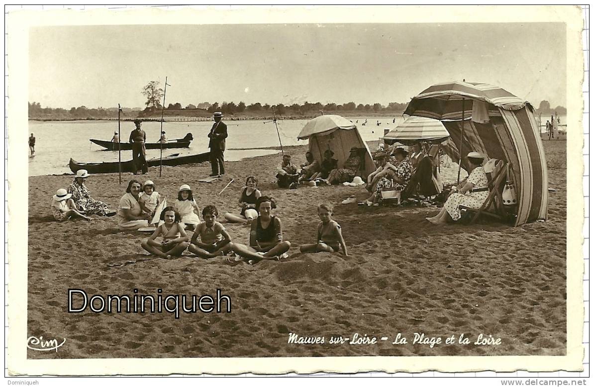 La Plage Et La Loire - Mauves-sur-Loire