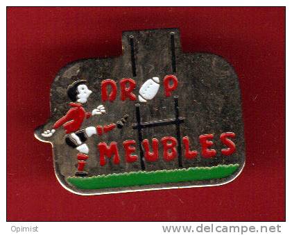 19766-Pin's.rugby.drop Meuble. - Rugby