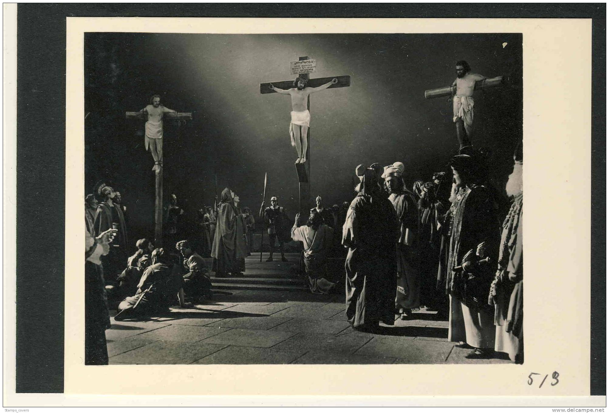 OBERAMMERGAU PASSION OF CRIST 1950 KREUZIGUNG - Oberammergau