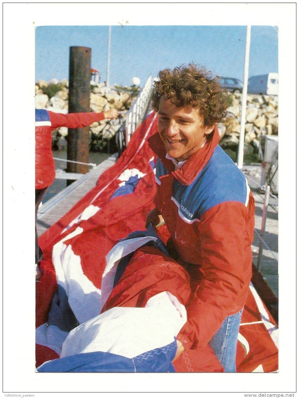 Cp, Voile, Jean Maurel, Skipper Du Catamaran Elf Aquitaine, Voyagée 1989 - Sailing