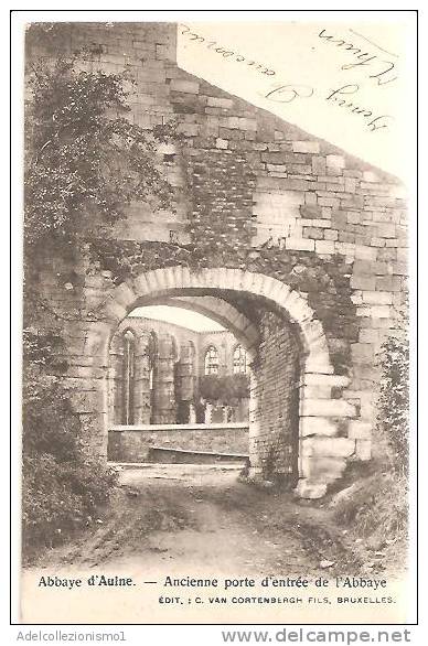 64964)cartolina Illustratoria Belga - Abazia D'aulne, Ingresso - Chaumont-Gistoux