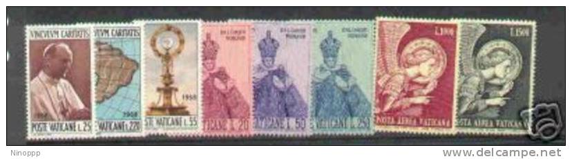 Vatican City-1968 Full  Year  MNH - Annate Complete