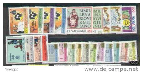 Vatican City-1981  Full  Year  MNH - Annate Complete