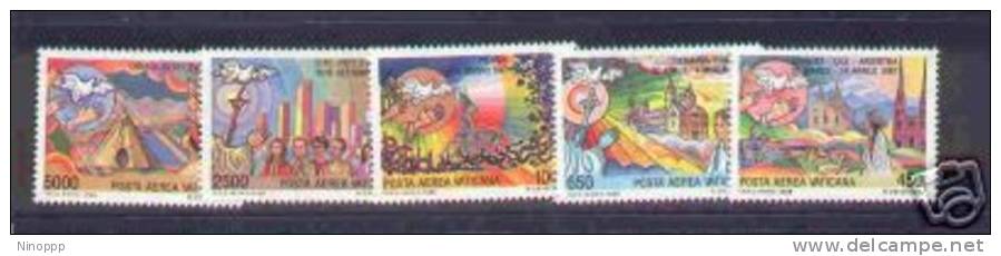 Vatican City-1988 Air Mail  MNH - Unused Stamps