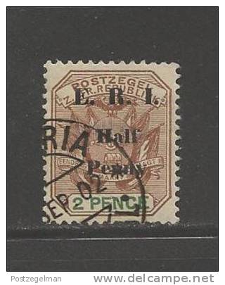 ZUID AFRIKAANSE REPUBLIEK 1901 Used Stamp(s) 1/2d On 2d Red  Overprint E.R.I.  Nr.101 - Transvaal (1870-1909)