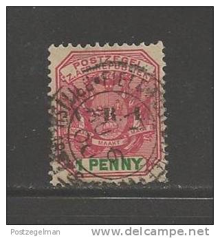 ZUID AFRIKAANSE REPUBLIEK 1900 Used Stamp(s) 1d Red Overprint V.R.I.  Nr.85 - Transvaal (1870-1909)