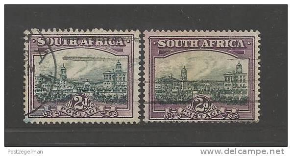 SOUTH AFRICA UNION  1933 Used Singles  Stamp(s)  "hyphenated" 2d Grey Purple Nr. 58  #12250 - Gebraucht