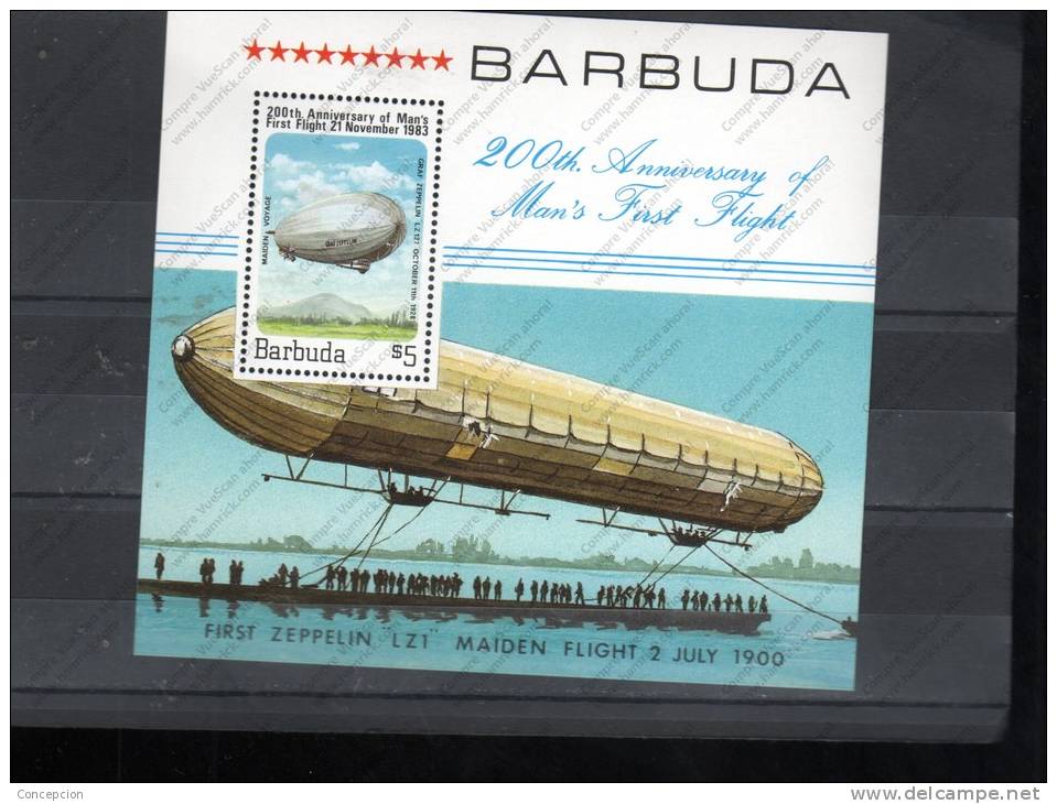 BARBUDA Nº HB 71 - Zeppelin