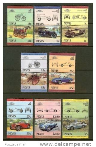 NEVIS 1983 MNH Stamp(s) Automobiles 148-163 - Cars