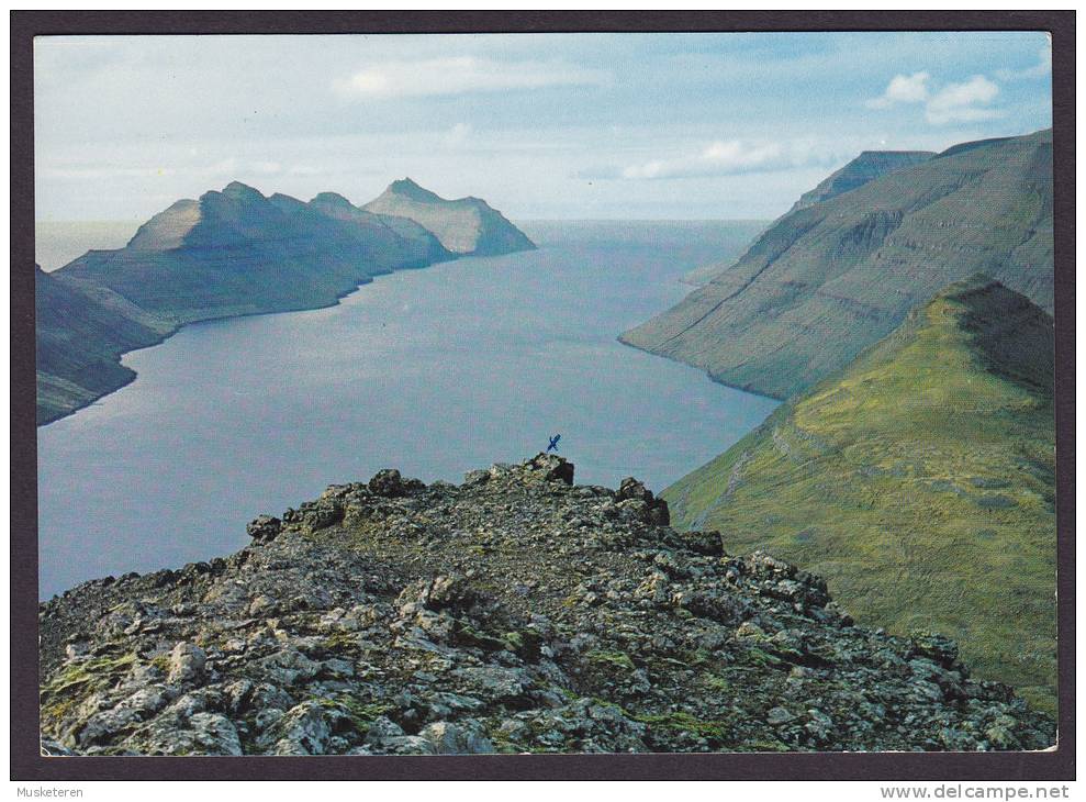 Faroe Islands PPC Kallsoydarfjørdur Near Klakksvik (2 Scans) - Färöer