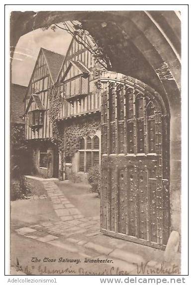 65121)cartolina Illustratoria Winchester - The Close Gateway - Winchester