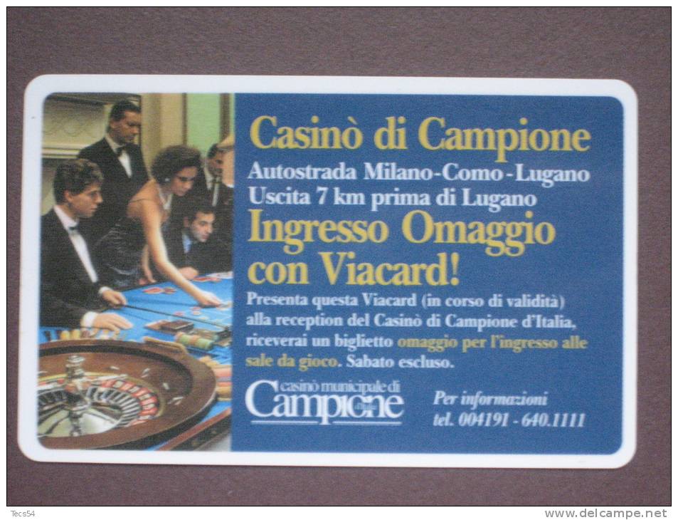 VIACARD 042 - CASINO' DI CAMPIONE - LIRE 50.000 - Altri & Non Classificati