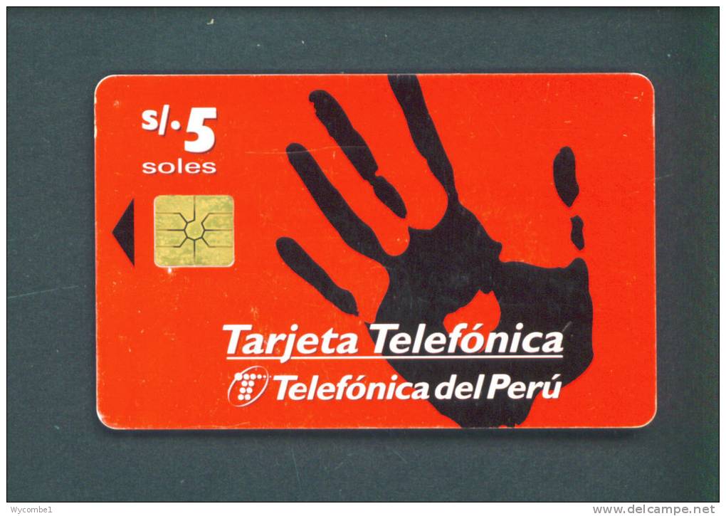 PERU  -  Chip Phonecard As Scan - Peru