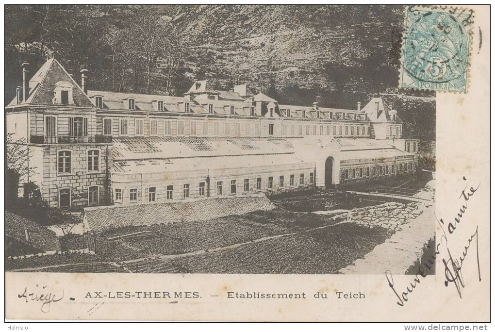 AX-LES-THERMES – Etablissement Du Teich - Ax Les Thermes