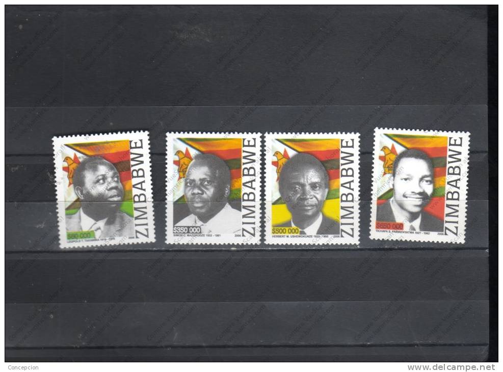 ZIMBABWE Nº 596 AL 599 - Zimbabwe (1980-...)