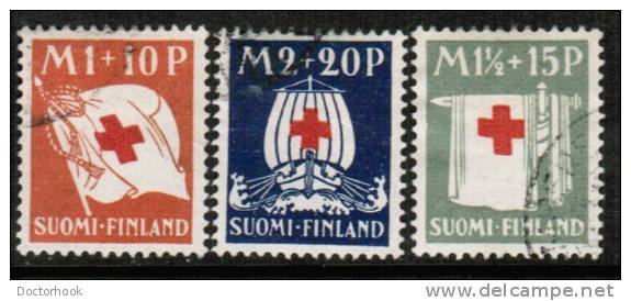 FINLAND   Scott #  B 2-4  VF USED - Used Stamps