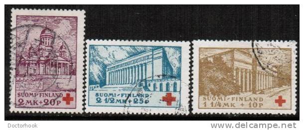 FINLAND   Scott #  B 9-11  VF USED - Used Stamps