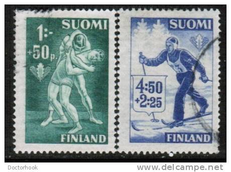 FINLAND   Scott #  B 69-73  VF USED - Oblitérés