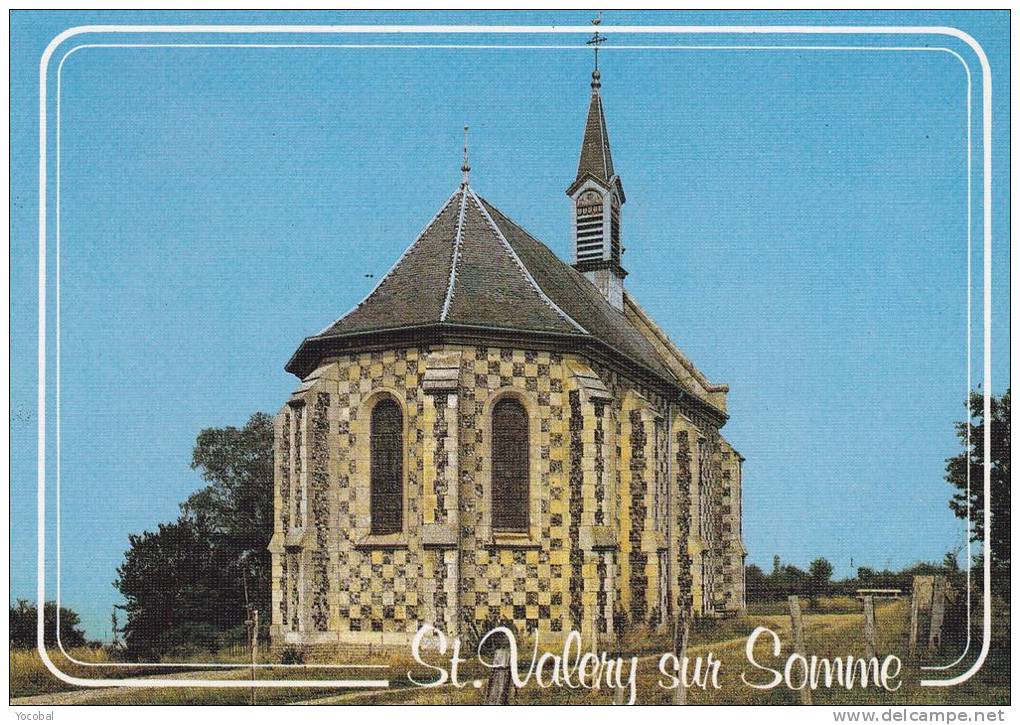 Cp , 80 , SAINT-VALERY-sur-SOMME , La Chapelle Des Marins - Saint Valery Sur Somme