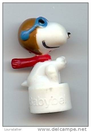 PERSONNAGE SNOOPY BABYBEL  EMBOUT CRAYON - Snoopy