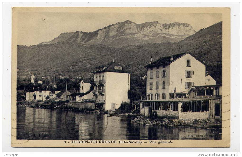 Q33 - LUGRIN-TOURRONDE - Vue Générale (1934 Oblitérée à Lugrin ) - Lugrin