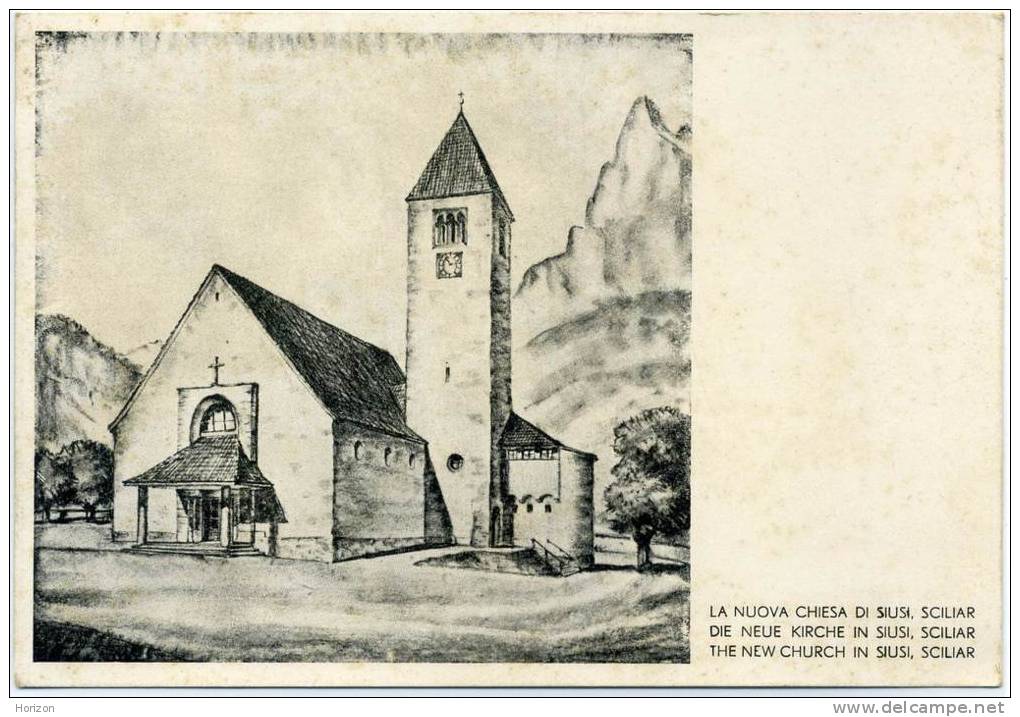 G.150.  SIUSI  - Castelrotto - Chiesa - Sonstige & Ohne Zuordnung