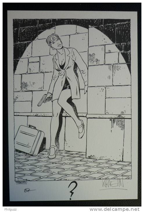 EX LIBRIS KRAEHN GIL SAINT ANDRE EA SIGNE - Illustrateurs J - L